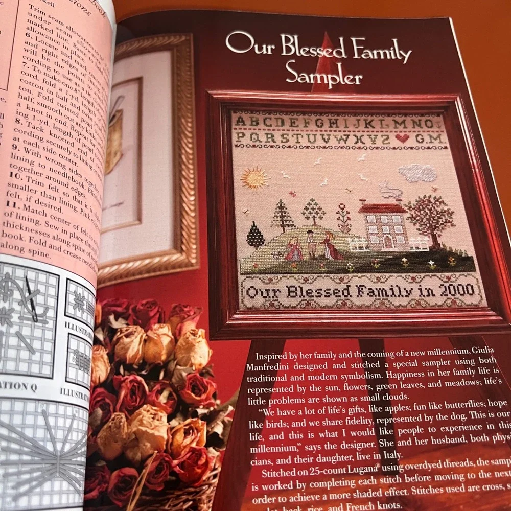 Sampler & Antique Needlework Quarterly Fall 2000 Vol 5 No 3 Millennium Cutwork